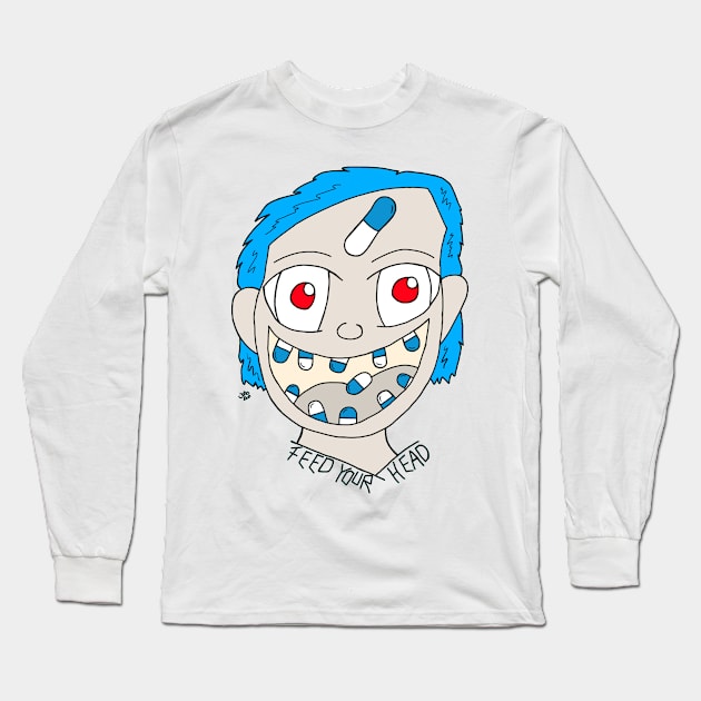 Feed your head Long Sleeve T-Shirt by JatoLino